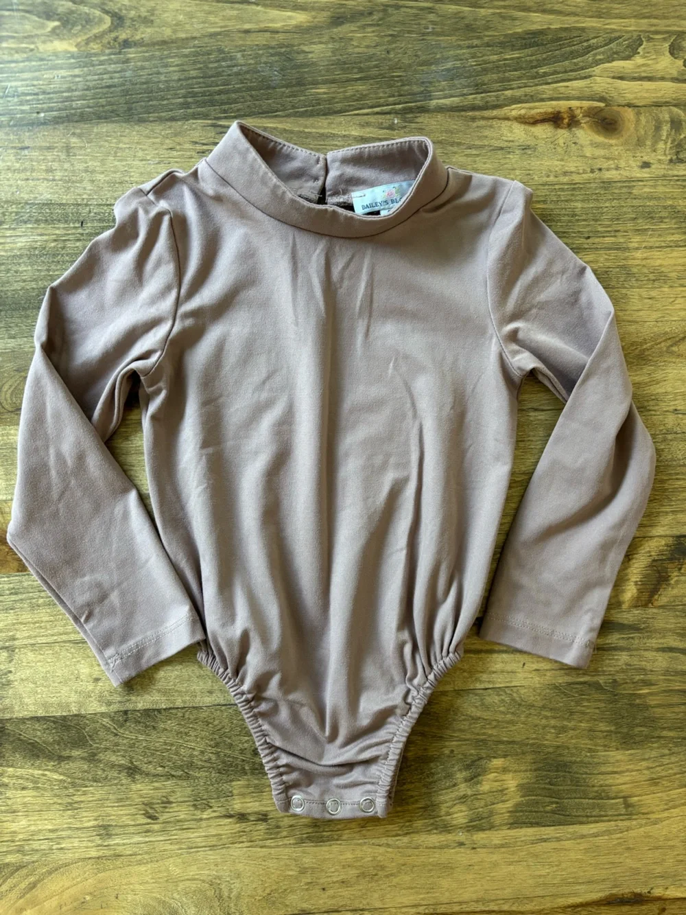 Bailey’s Blossom’s Aspen  Mock Turtleneck Bodysuit